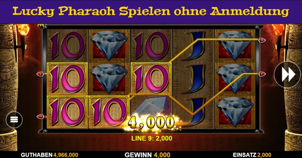 Lucky Pharaoh Kostenlos Spielen ohne Anmeldung