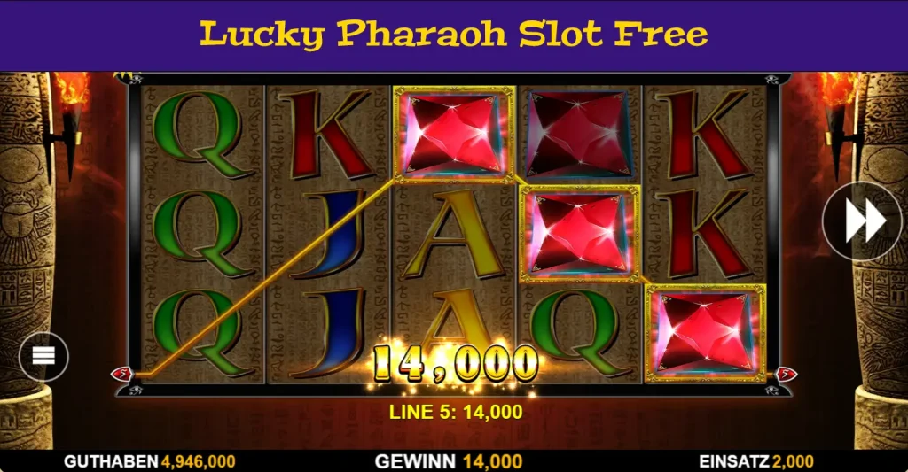 lucky pharaoh slot free
